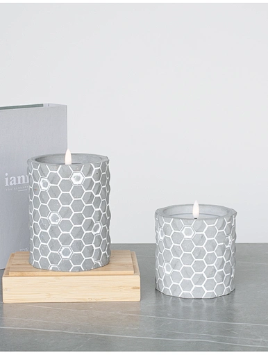 flameless wax candles
